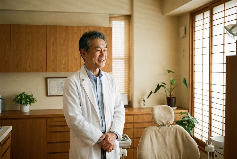 院長の紹介用に生成した画像